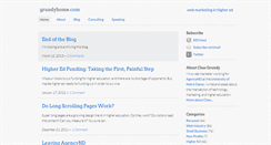 Desktop Screenshot of grundyhome.com